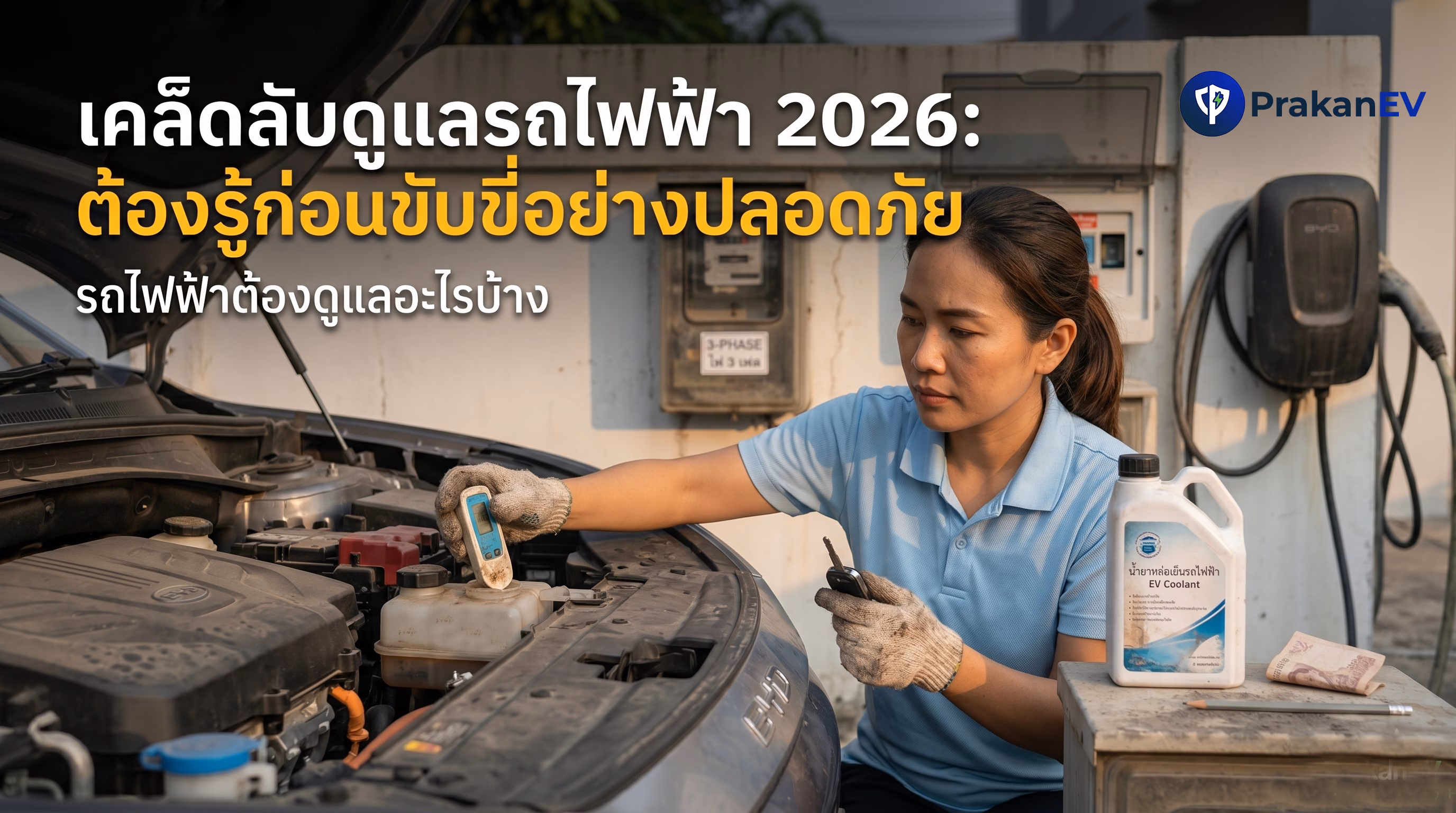 เคล็ดลับดูแลรถไฟฟ้า 2026: ต้องรู้ก่อนขับขี่อย่างปลอดภัย